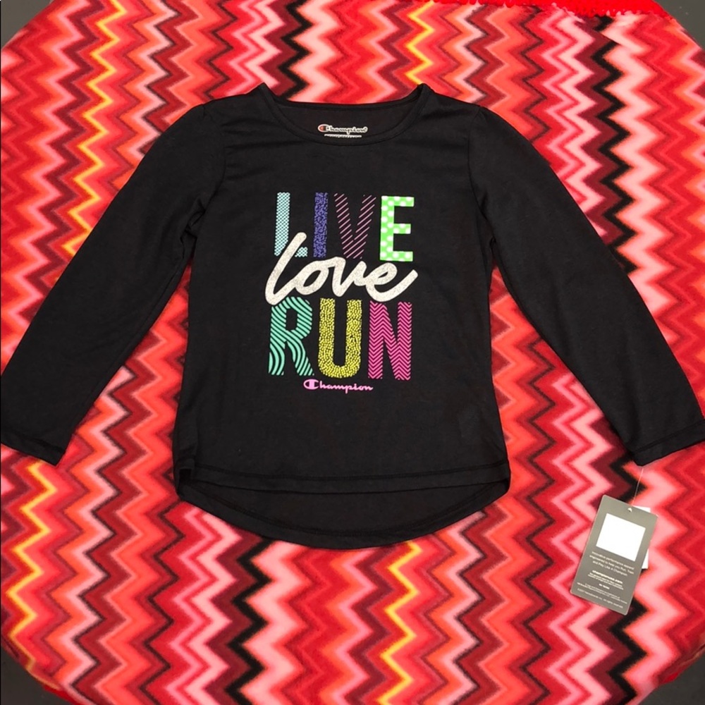NWT Champion brand long sleeve active wear top